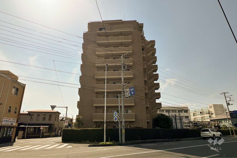 ルモン蕨の外観（東側から）