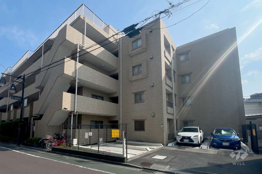 アドグランデ川口西公園の外観（北西側から）