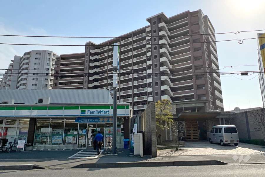 パークスクエア川口の外観（北東側から）