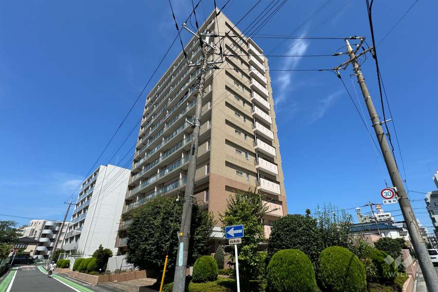 リビオ西川口マークワンスクエアの外観（南東側から）