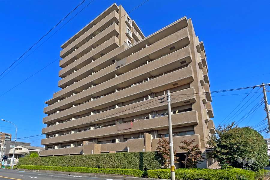 ハイセレサ川口ウインドフロウの外観（南東側から）