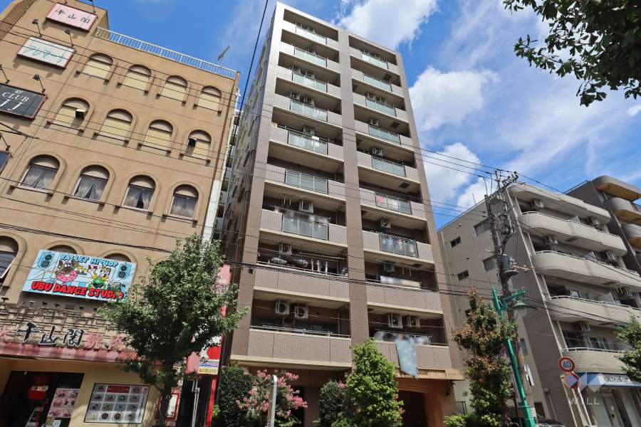 サニーコート西川口の外観（南側から）