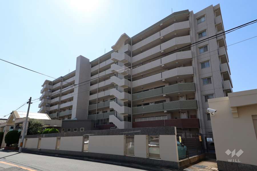 ダイアパレス川口青木の外観（北側から）