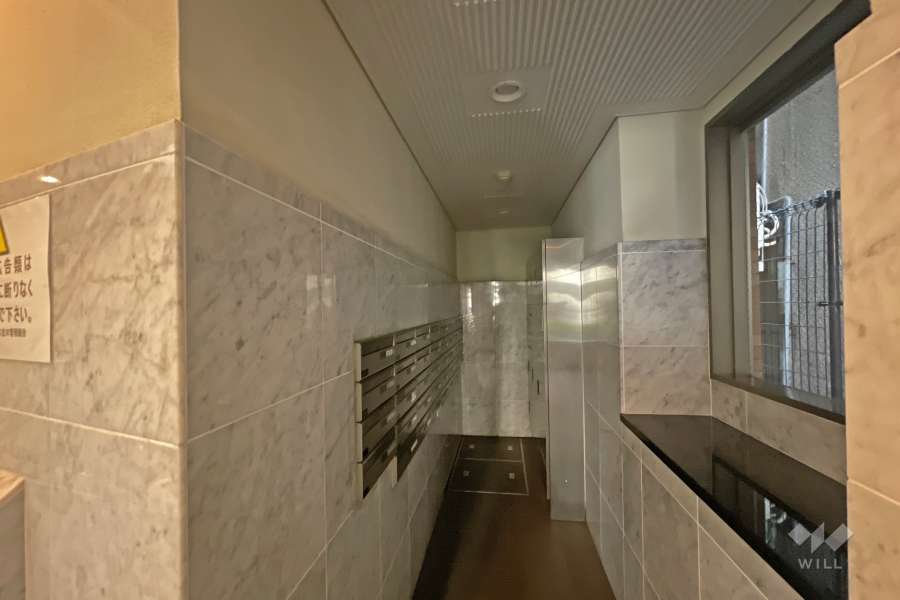 共用ポストと宅配ボックス