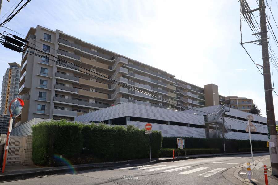 シャリエ川口本町グリーンマークスの外観（北側から）