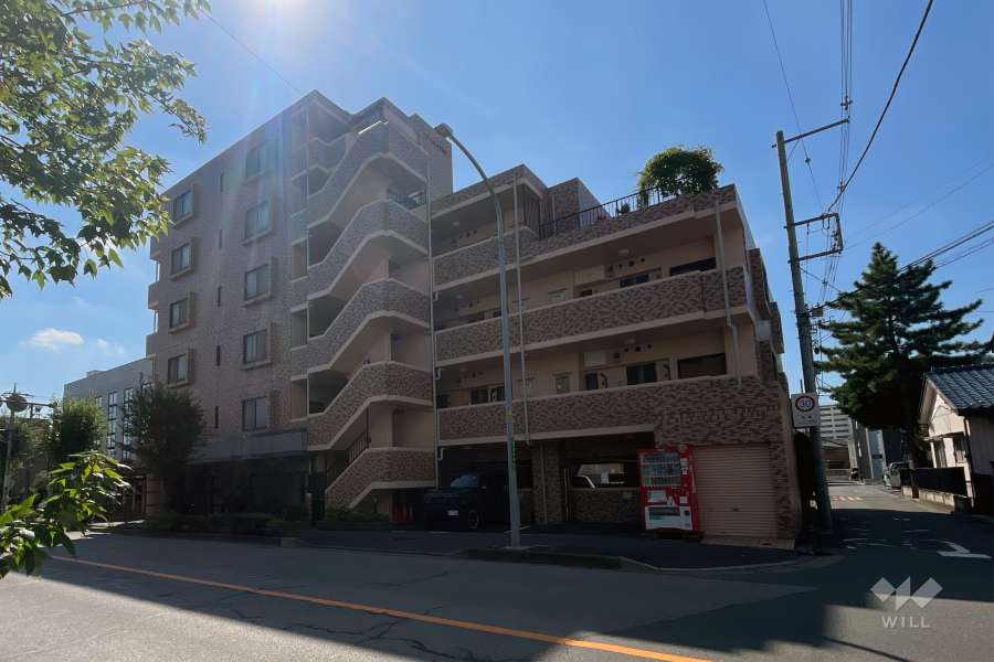 グリーンミユキ朝日の外観（北東側から）