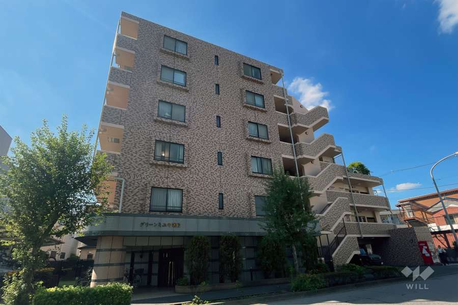 グリーンミユキ朝日の外観（南東側から）