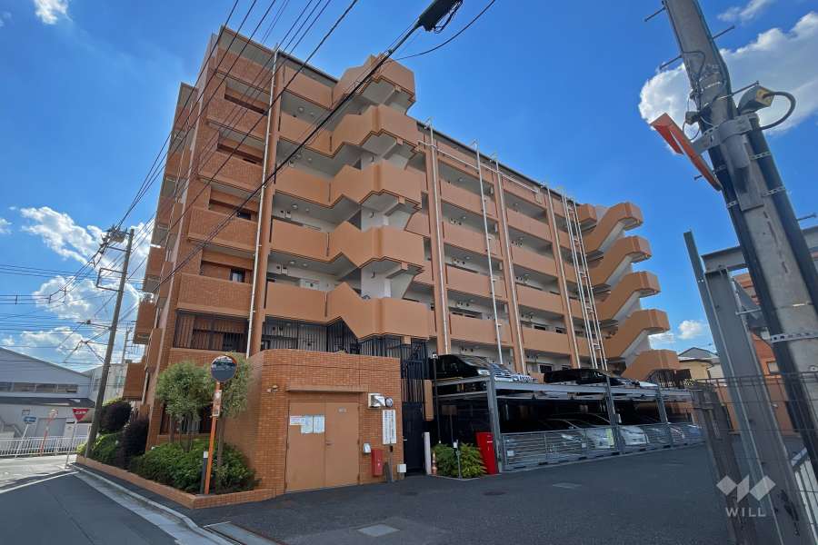 グリーンミユキ川口上青木の外観（北東側から）