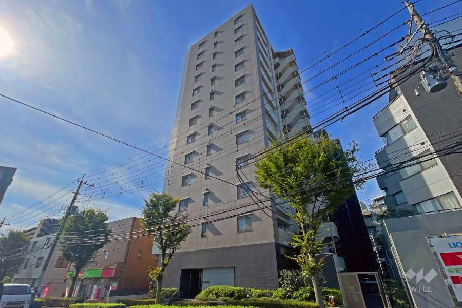 ゼファー東川口けやき通りの外観（北東側から）