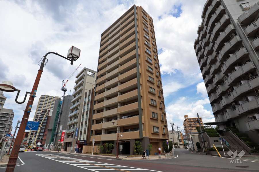 グランクロス川口本町の外観（南東側から）