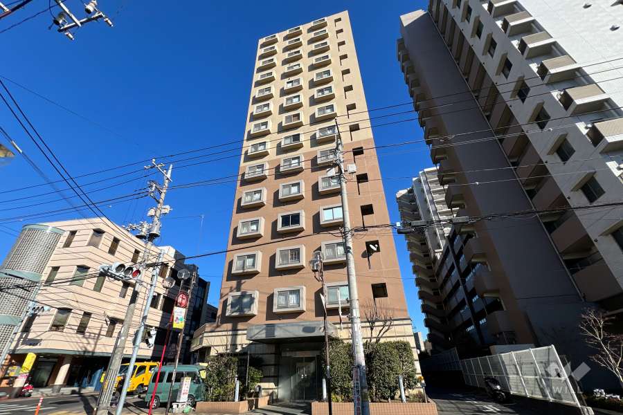 ダイアパレス鳩ヶ谷本町の外観（南西側から）