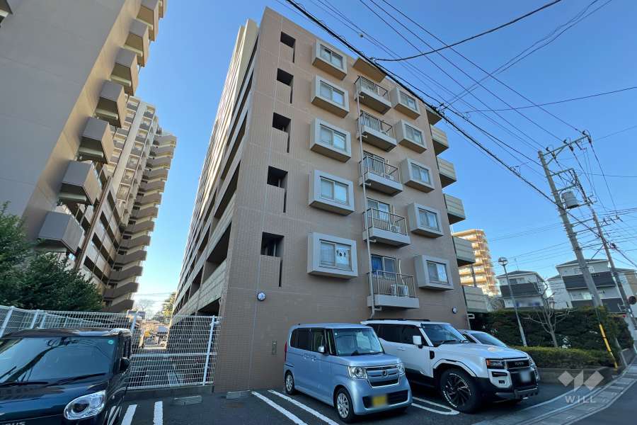 ダイアパレス鳩ヶ谷本町の外観（南東側から）