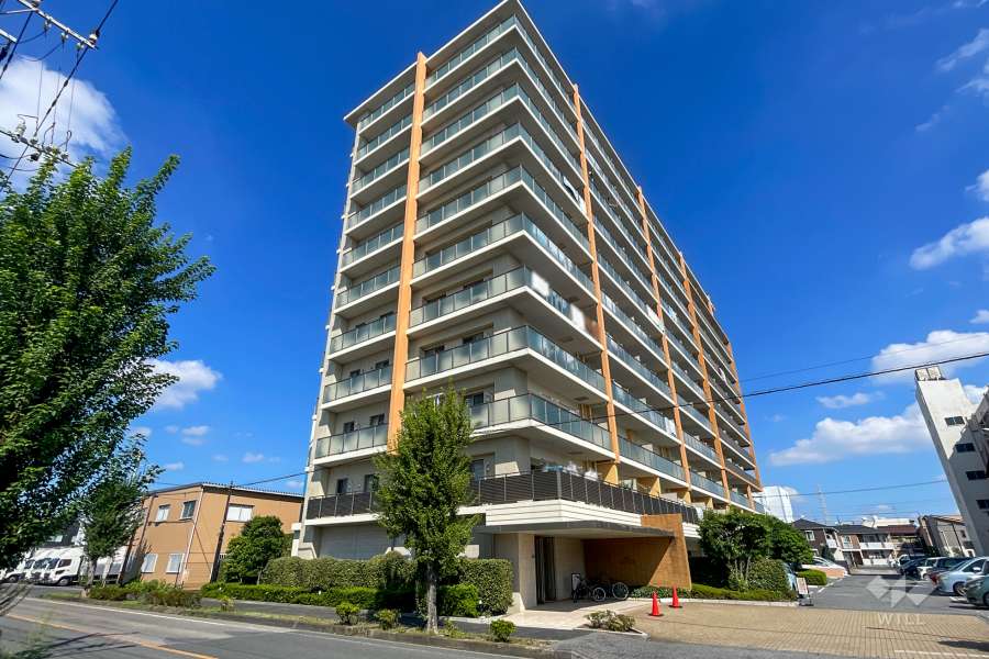 エンゼルブレッサ川口の外観（南東側から）