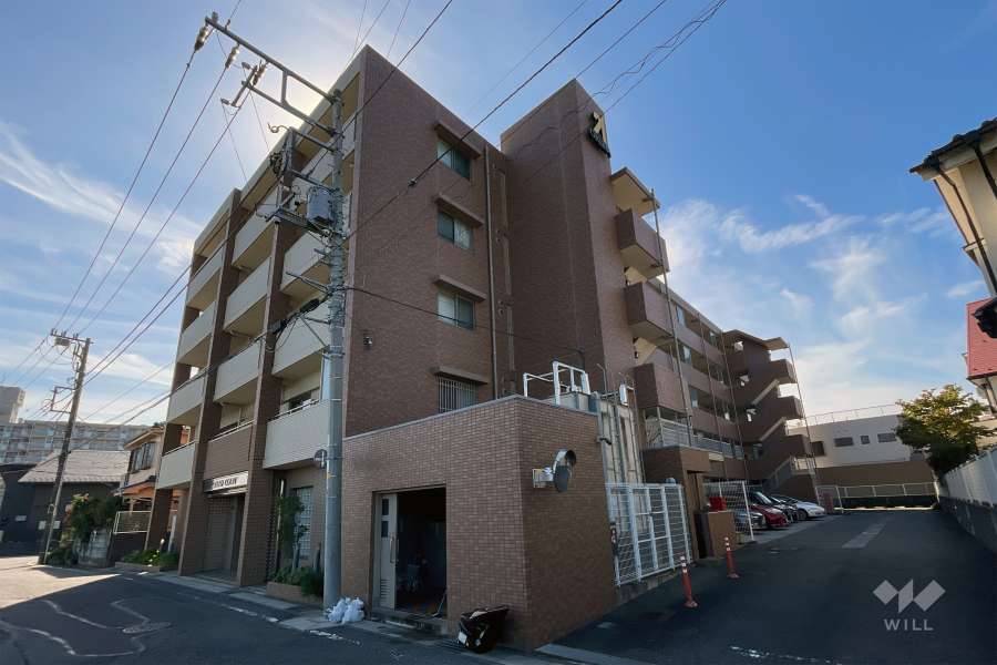 グランコート東川口の外観（北東側から）