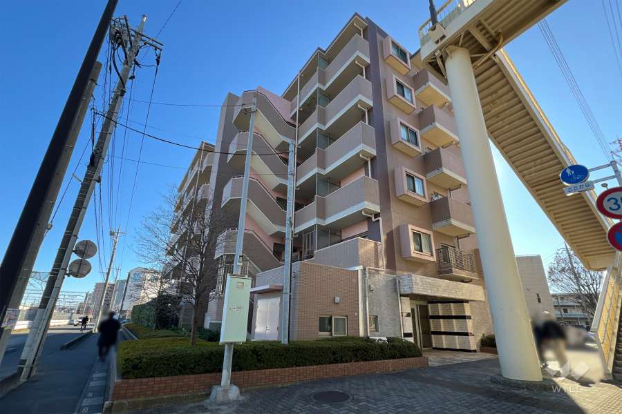 日神パレステージ南浦和サウスフォートの外観（北側から）