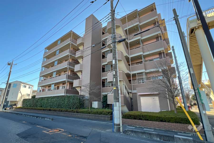 日神パレステージ南浦和サウスフォートの外観（北側から）