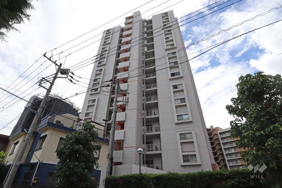 レーベンスクエア川口フェアリアの外観（北東側から）