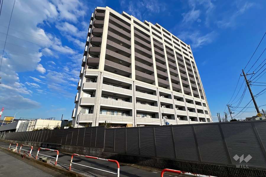 シーズガーデングリーンパティオの外観（北西側から）