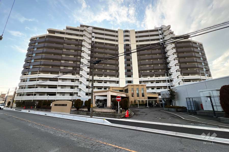 シーズガーデングリーンパティオの外観（北東側から）