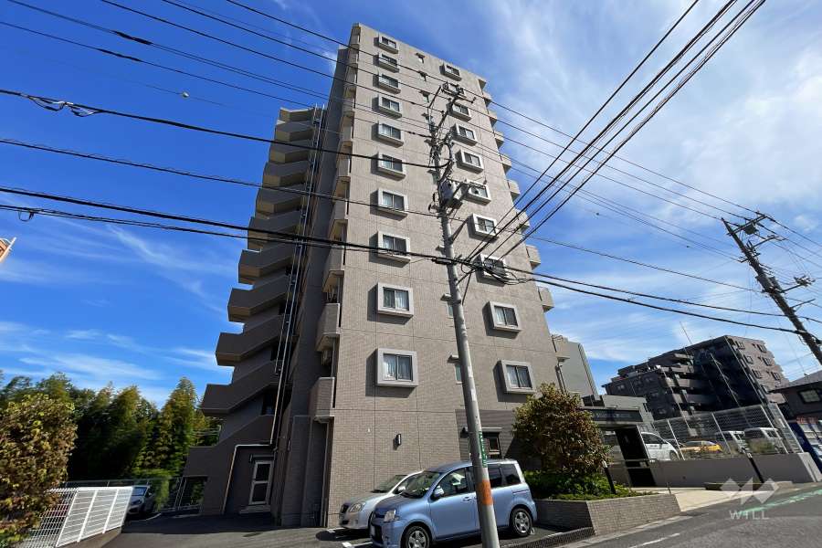 ファーネストヒルズ東川口の外観（北西側から）