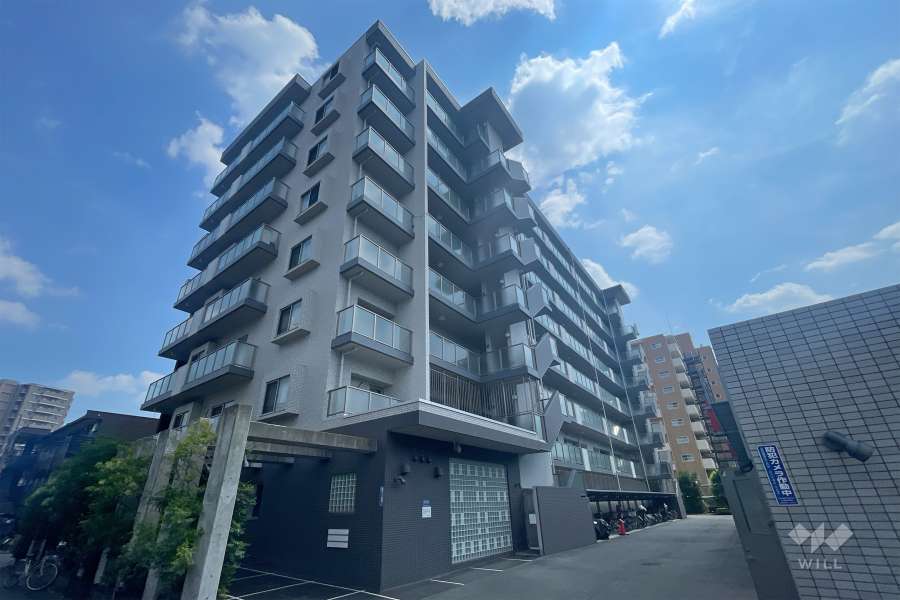 ローヤルシティ西川口七番館の外観（北西側から）