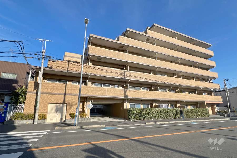 サンクレイドル川口東領家の外観（北西側から）