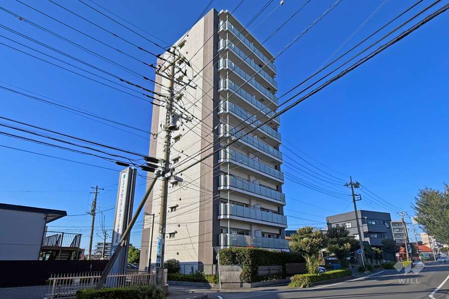 フォレストリア東浦和の外観（南東側から）