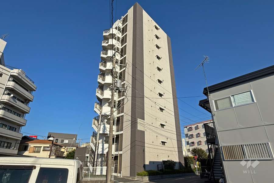 フォレストリア東浦和の外観（南西側から）