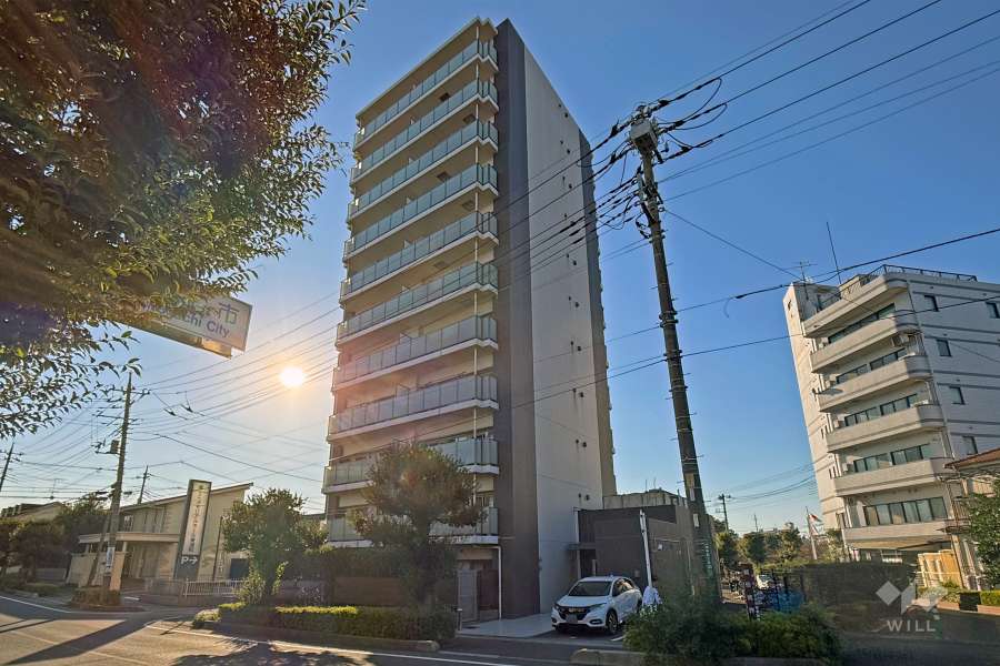 フォレストリア東浦和の外観（北東側から）