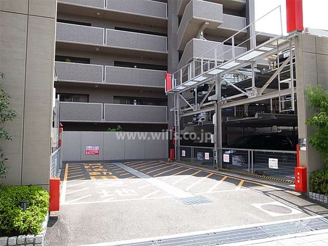 機械式の敷地内駐車場