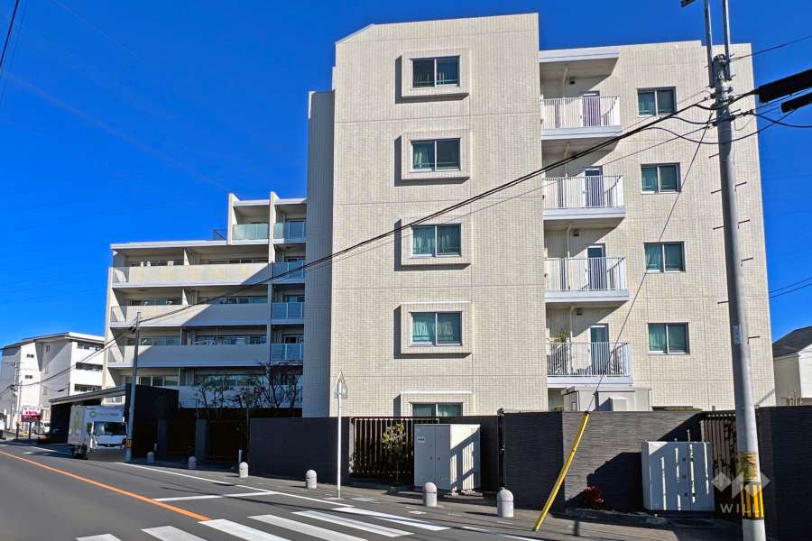 ライオンズ鳩ヶ谷マークレジデンスの外観（西側から）