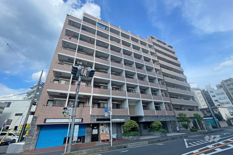 ライオンズマンション川口並木第2の外観（北西側から）