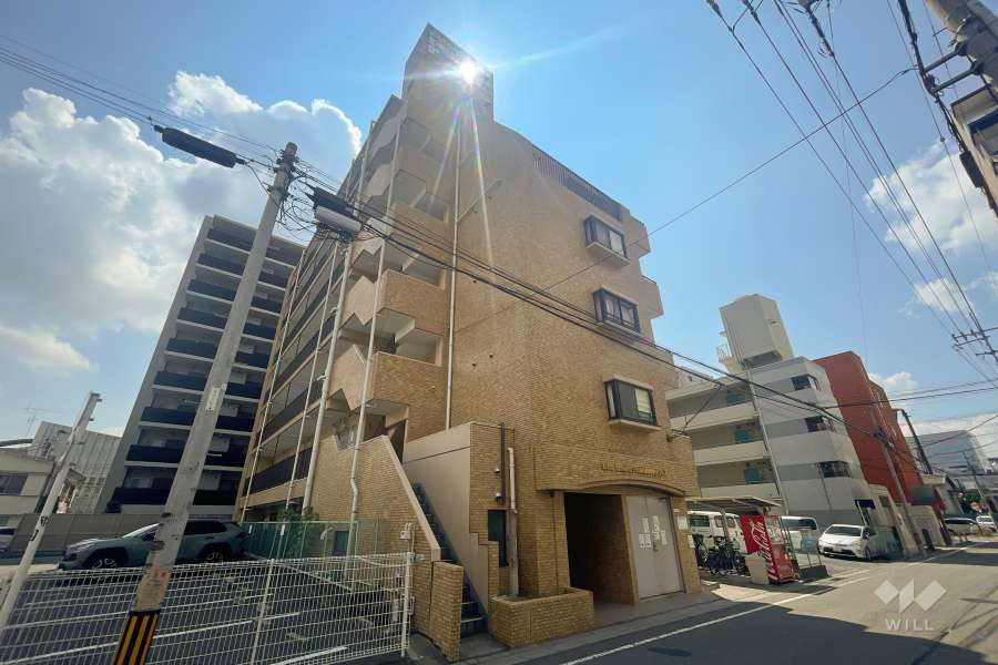 ライオンズマンション西川口第7の外観（北西側から）