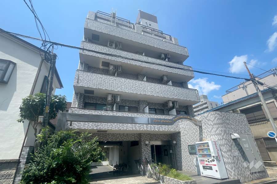 ライオンズマンション川口並木二丁目の外観（南東側から）