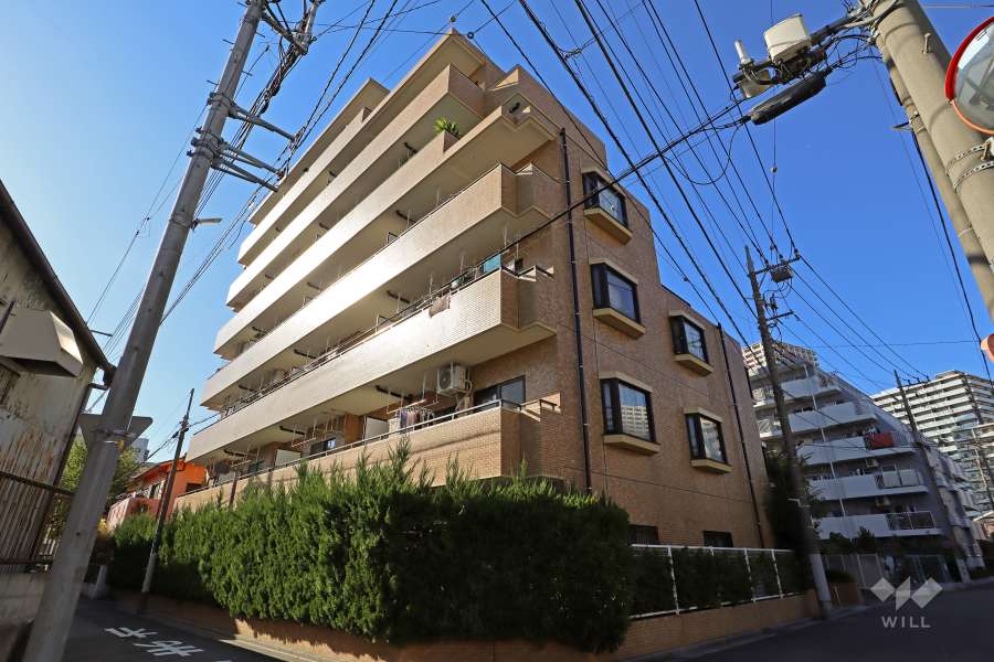 ライオンズマンション川口第11の外観（南東側から）