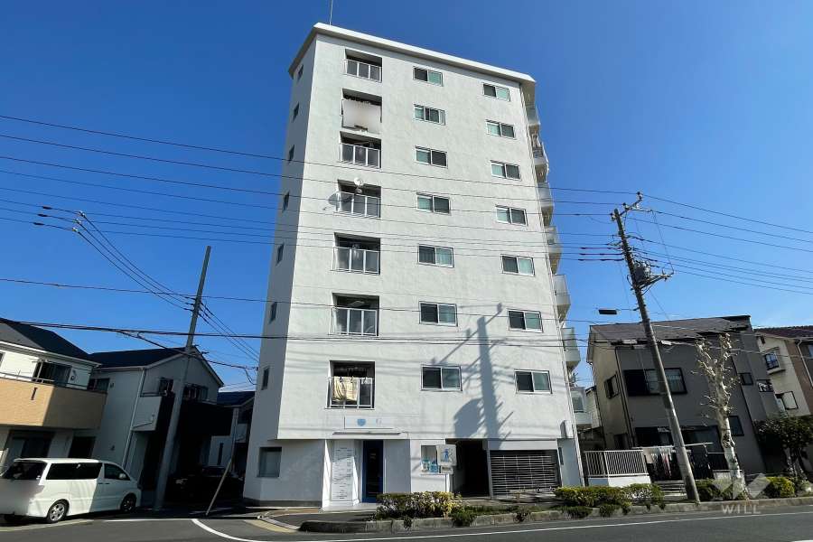 ブランシール蕨の外観（北西側から）