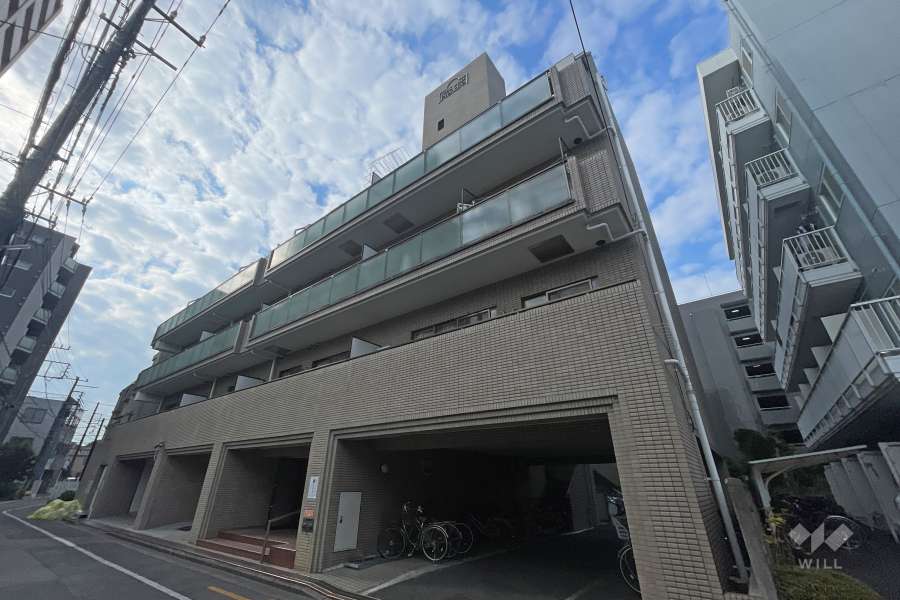 ジェムわらびプランドルの外観（北東側から）