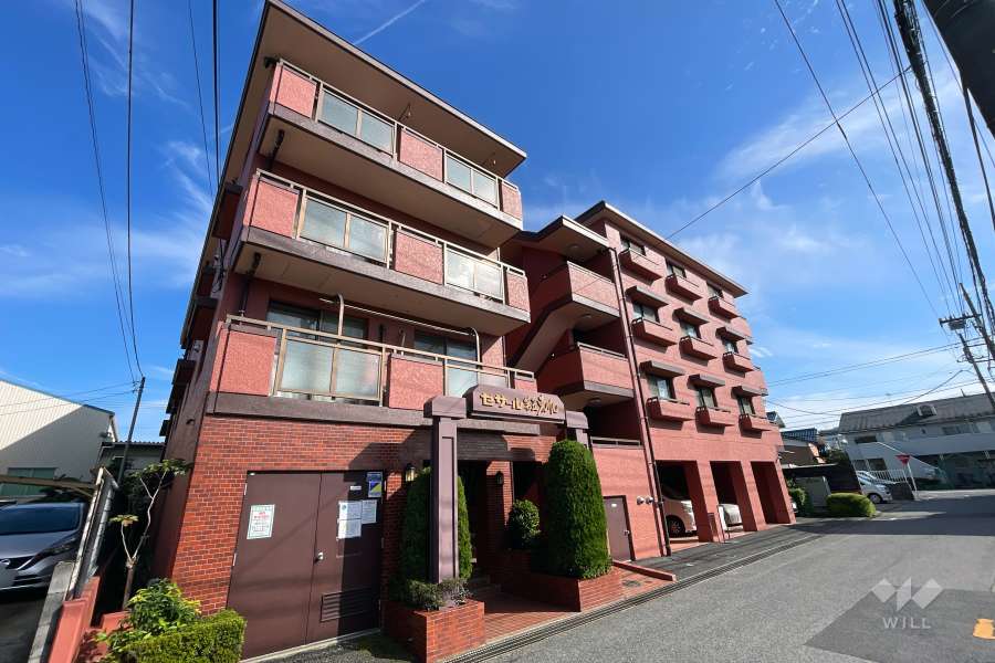 セザール第5東川口の外観（北西側から）