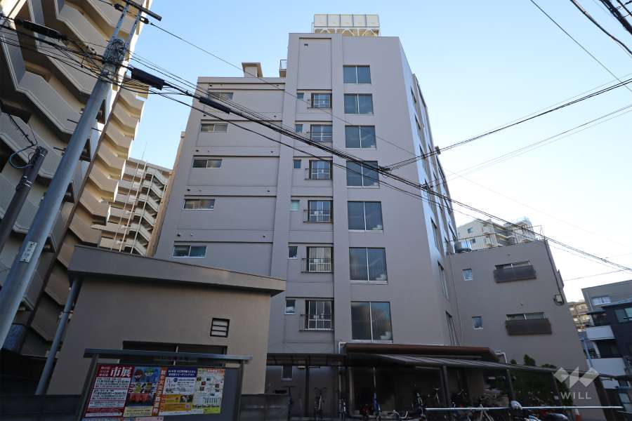 西川口ファミリーマンションの外観（北東側から）