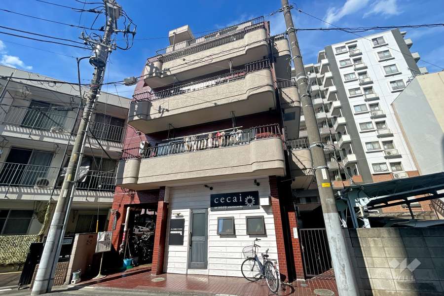 第2並木町サニーコーポの外観（南東側から）