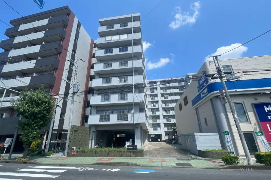 藤和西川口コープの外観（南東側から）