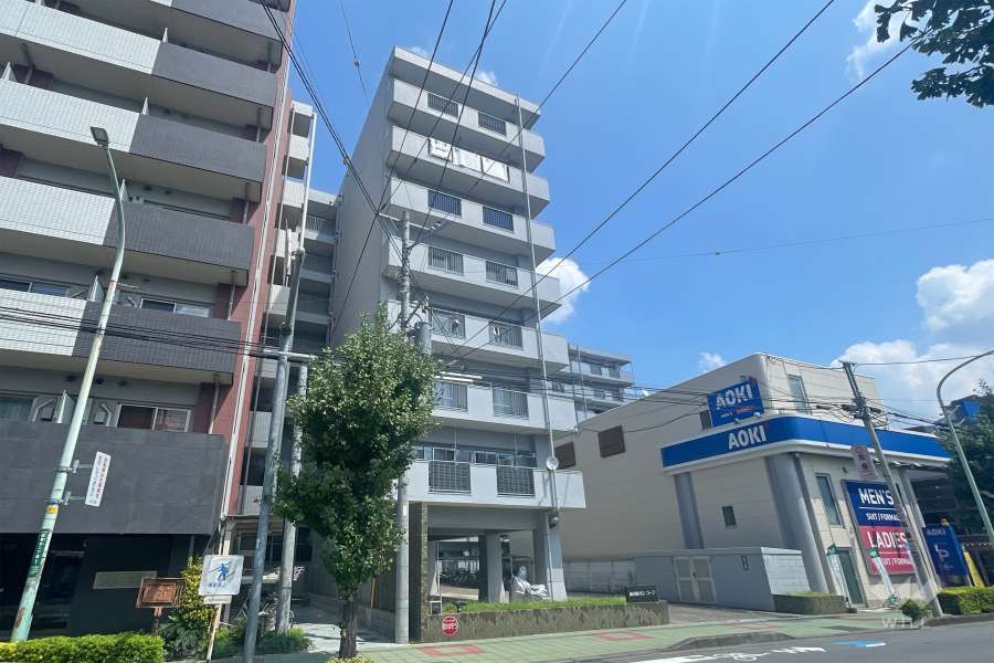 藤和西川口コープの外観（南西側から）