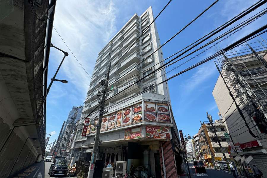 西川口ライオンズマンション山手の外観（南東側から）