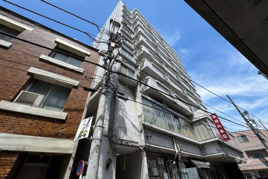 西川口ライオンズマンション山手の外観（南西側から）