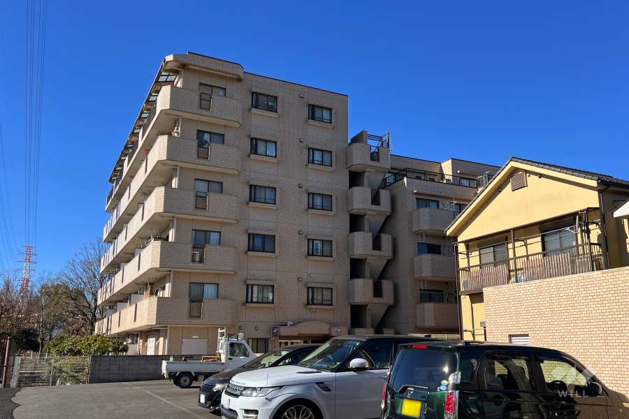 扶桑ハイツ南浦和の外観（南東側から）