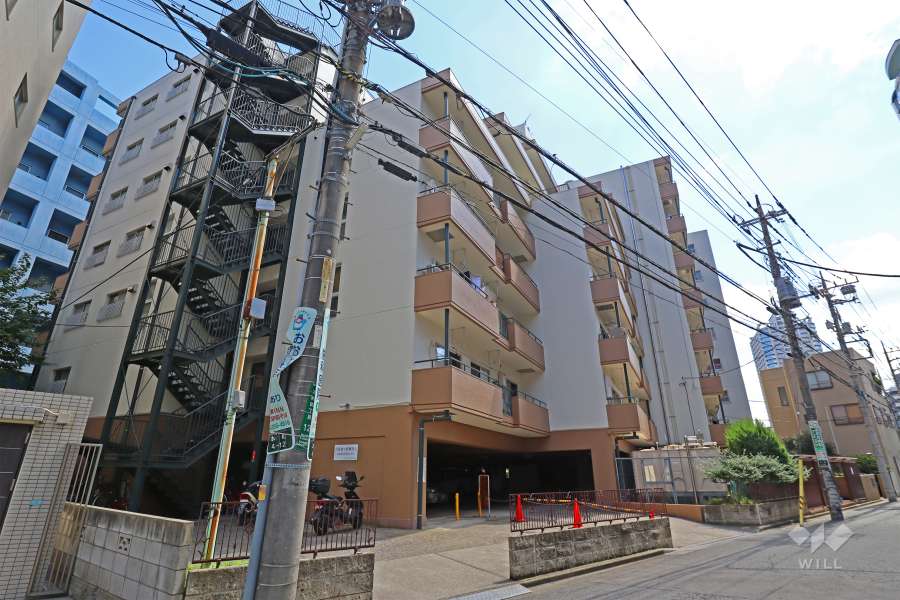 ライオンズマンション川口第2の外観（北西側から）