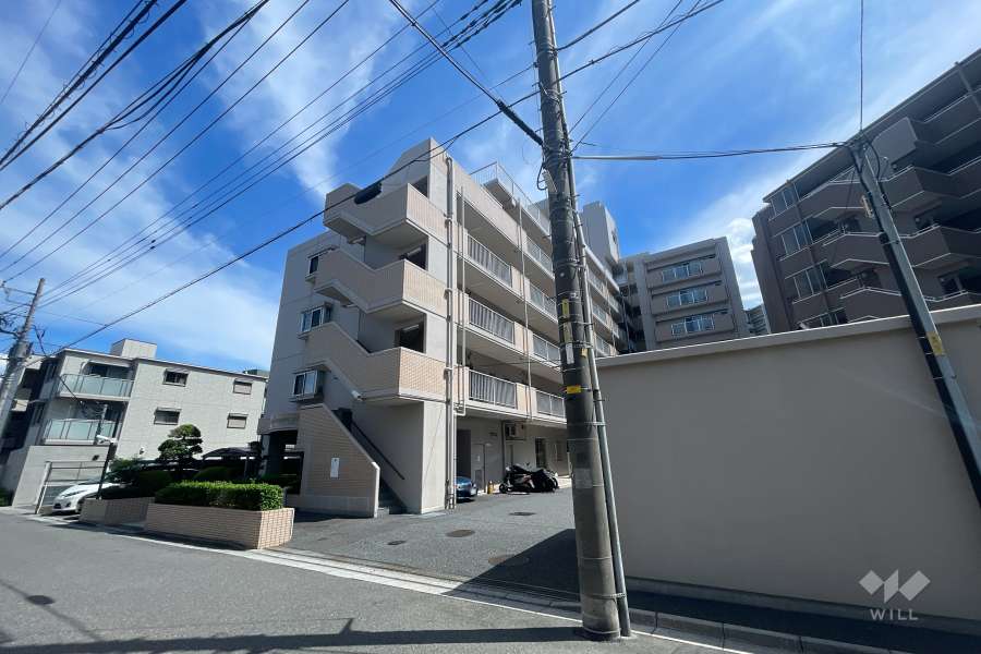 コスモ川口並木元町エグゼの外観（北西側から）