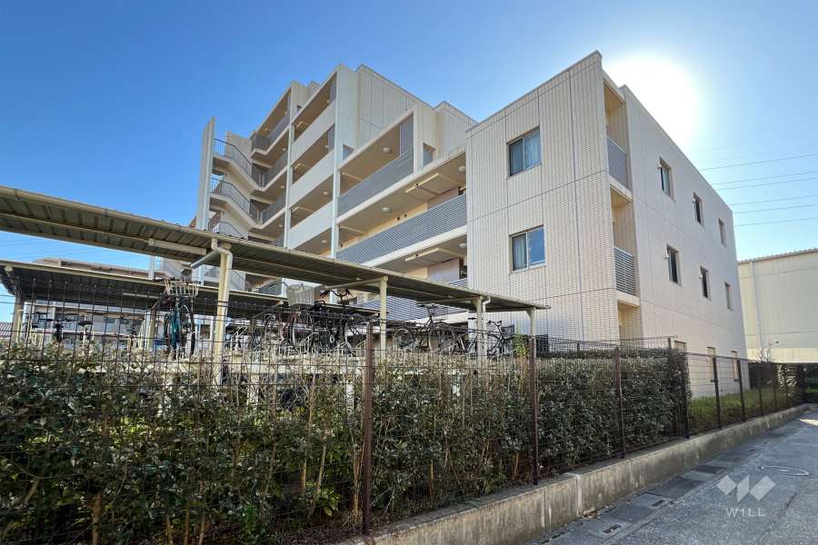 イニシア川口鳩ヶ谷の外観（北東側から）