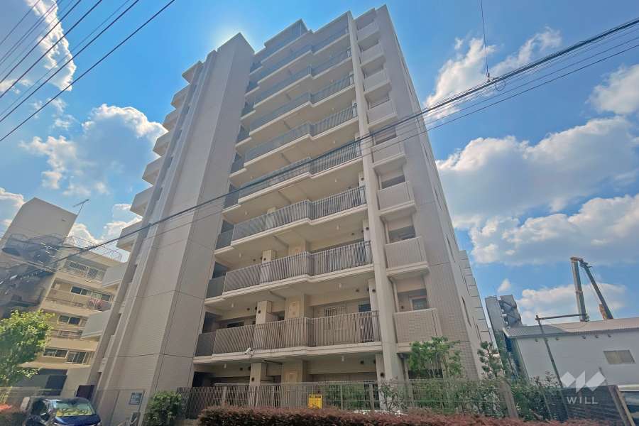 イニシア川口並木サザンフォートの外観（北西側から）