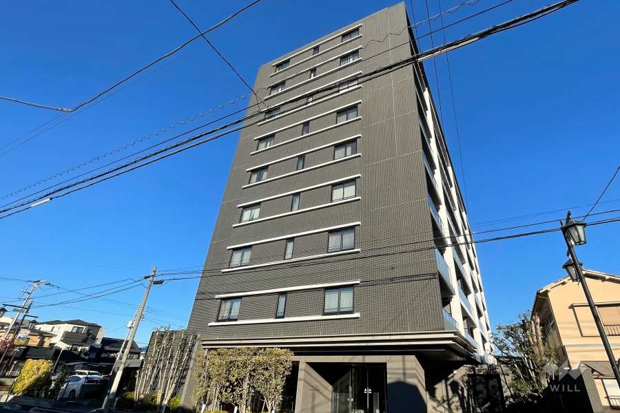 シティハウス蕨レジデンスの外観（南西側から）